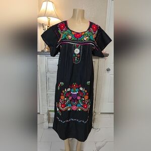 Boho Artisanal Mexican Dress